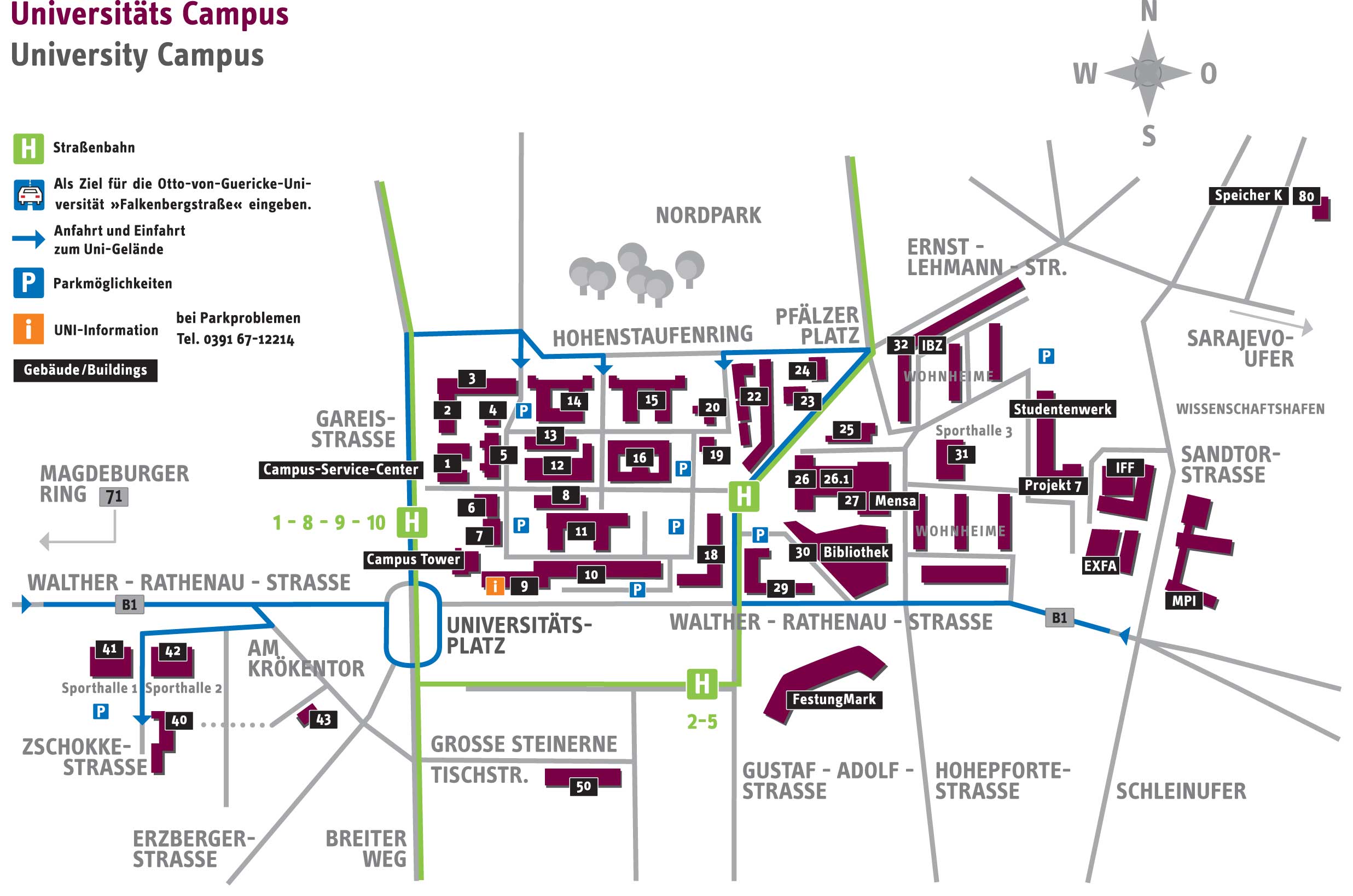 Fara Fvst Fachschaftsrat Der Fakultät Für Verfahrens Und Systemtechnik Campusplan 0610